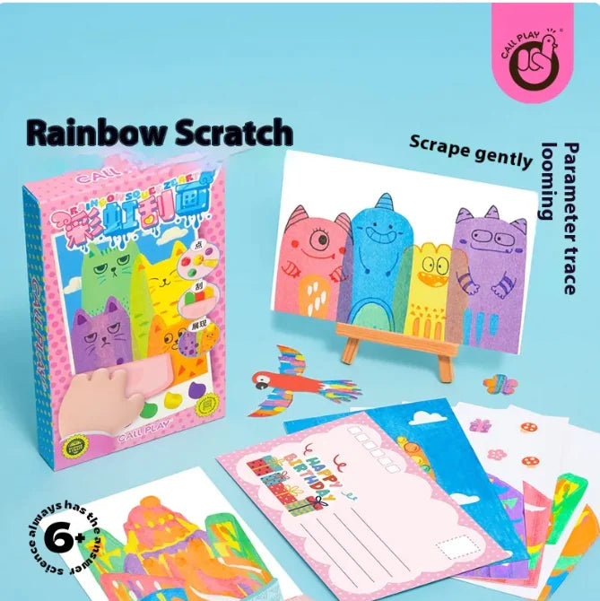 Kit Arc-en-Ciel Créatif pour Enfants 🌈🎨✨